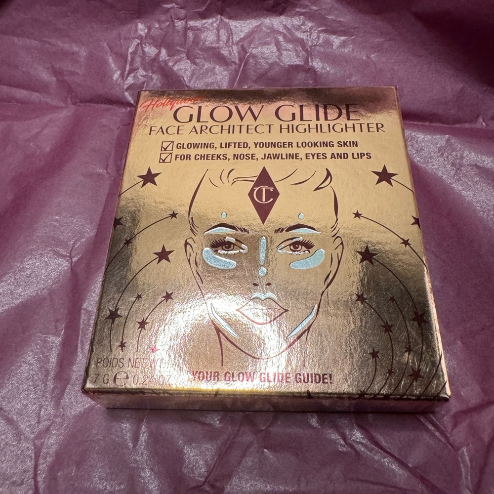 Pillow Talk Glow NIB Face Architect Highlighter Charlotte Tilbury